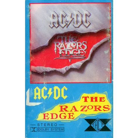 AC/DC – The Razors Edge (1990, Cassette) - Discogs