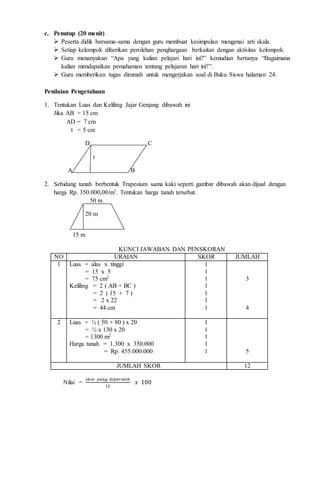 Pertmuan 3 (jjr gnjg,trapsm) | PDF