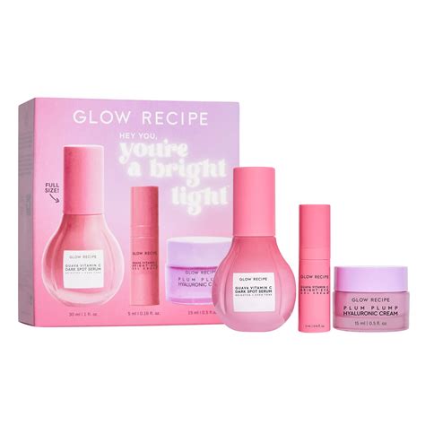 Buy Glow Recipe Hey You, You're a Bright Light Kit - Guava C Dark Spot ...