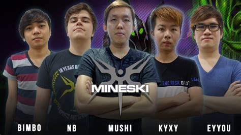 Mineski-Dota New Official Roster March 23, 2017 • Godlike Gamers Network