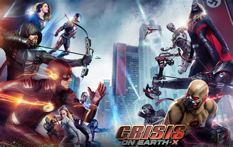 Crisis On Earth X Arrowverse Crossover 2017 Wallpaper,HD Tv Shows ...