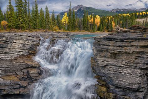 canada, Fall, Rocks, Stream, Trees, Mountains, Waterfalls, Autumn ...