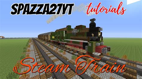 Minecraft Create Train Tutorial