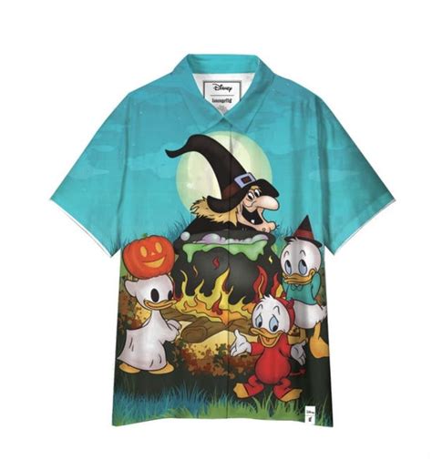 Loungefly Disney Huey, Dewey & Louie Halloween Camp Shirt – Pixie Pop Up