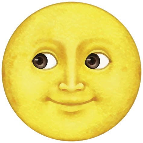 Download Moon Emoji Png Emojis Moon Emoji Emoji Moon Emoji Png | Images ...