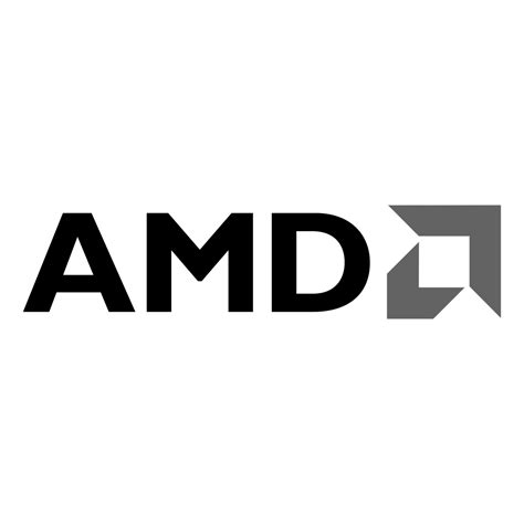 AMD Logo Black and White – Brands Logos