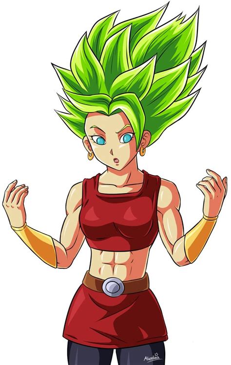 Super Saiyan Kale by Alienlina via DeviantArt : r/dbz