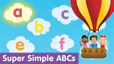 The Super Simple Alphabet Song (Lowercase) | Super Simple ABCs - YouTube