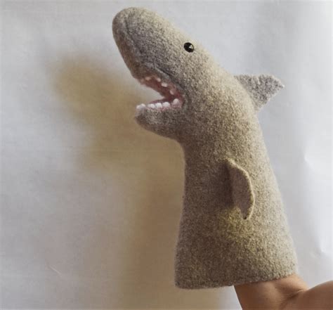 Shark Puppet pattern by Cindy Pilon