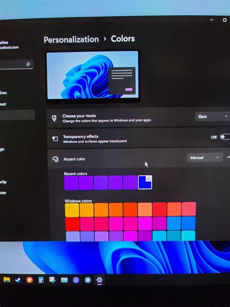 Windows 11 accent color is not correct. Keeps switching to a different ...