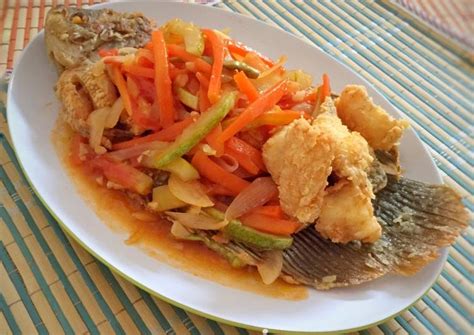 Resep Ikan Gurame Saus Asam Manis | Belajar Masak