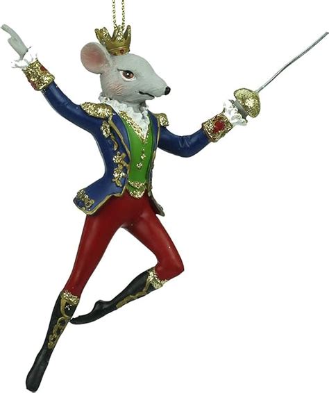 Amazon.com: Gisela Graham King Rat Nutcracker Decoration: Home & Kitchen