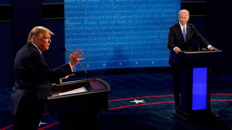 Trump urges Biden to follow through with debate promise: 'I'm ready to ...