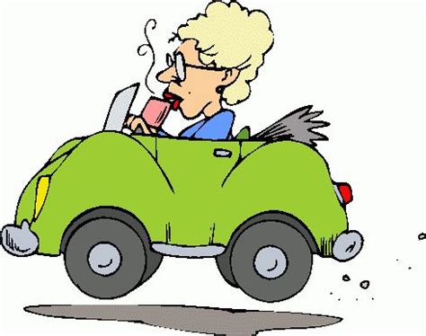 Lady Driving Car Clipart | Cartoon people, Clip art, Girls trip