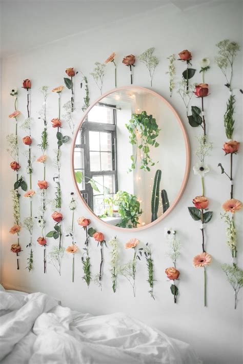 33 Gorgeous Flower Garland Ideas to Dream Up Your Perfect Bedroom | Diy ...