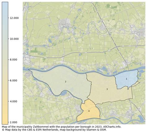 Municipality Zaltbommel in figures and charts | AllCharts.info