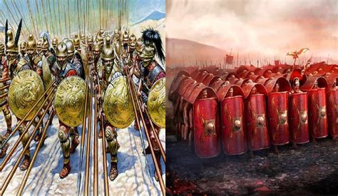 Greek Phalanx vs Roman Legion: A history of the most powerful military ...