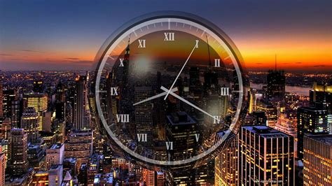 Windows 10 Analog Clock Screensaver - New York Clock Screensaver ...