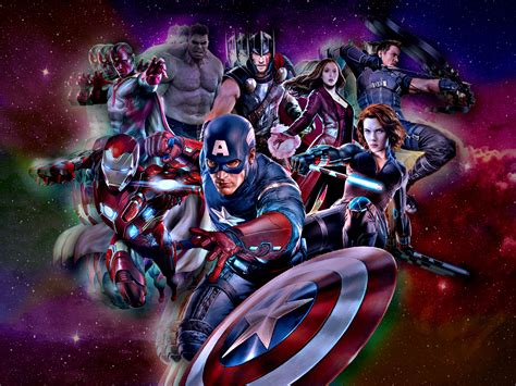 Marvel Avengers Desktop Wallpaper