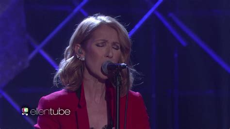 Celine Dion Performs Recovering in the Ellen show // سيلين ديون - YouTube