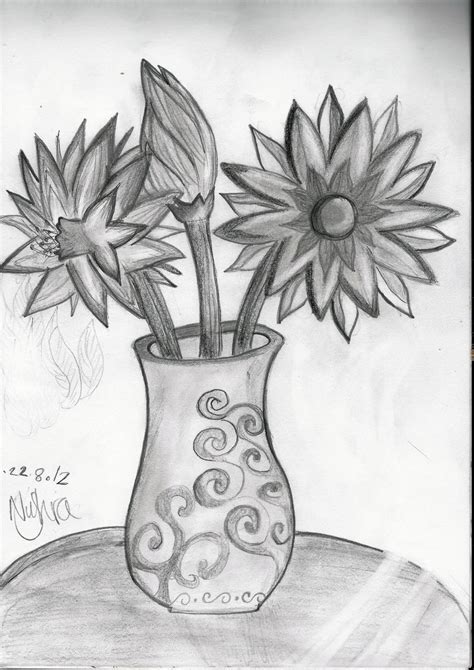 Flowers...in a vase by SilverWind11 on DeviantArt