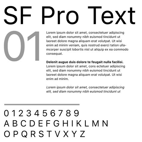 SF Pro Text Font Family — Pixelbag Free Design Resources