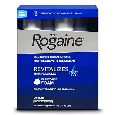 Men's Rogaine Foam (2.11 oz., 4 pk.) - Sam's Club