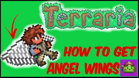 How To Get Angel Wings (Easy) In Terraria | Terraria 1.4.4.9 - YouTube