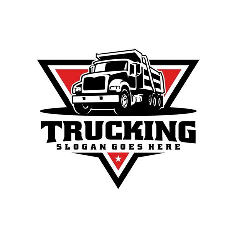 dump truck illustration icon and logo vector 26321005 Vector Art at ...