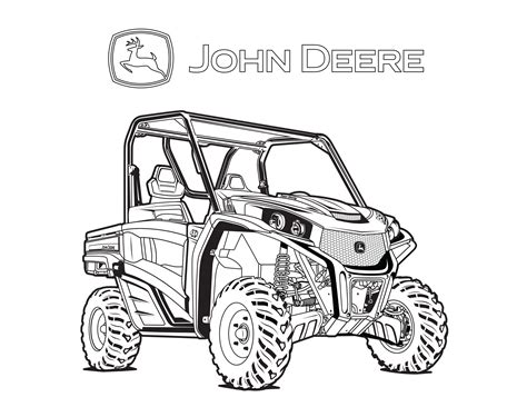 John Deer Coloring Pages