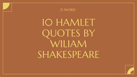 Shakespeare Zitate Englisch Hamlet - Hamlet Zweisprachige Ausgabe ...