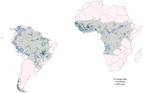 Existing and potential infection risk zones of yellow fever worldwide ...