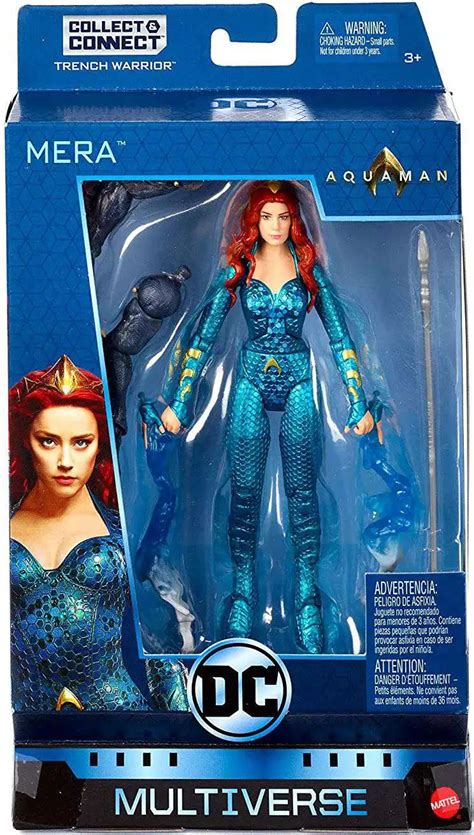 DC Aquaman Multiverse Trench Warrior Series Mera 6 Action Figure Mattel ...