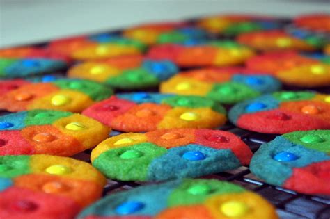 MiNa's Food Adventures: Rainbow m&m Cookies