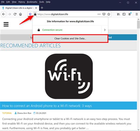 How to clear cookies on Firefox in Windows and macOS - Digital Citizen