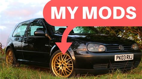 MK4 GOLF | "MODS" - YouTube