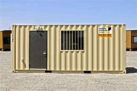 20-Foot Office Container for Rent or Sale Near Me | 8 x 20