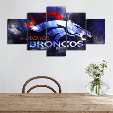 Denver Broncos Wall Art. | Wall art prints, Canvas wall art, Canvas ...