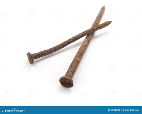 Old Rusty Nails Stock Photo - Image: 4051580