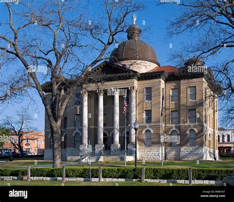 Hayes County Courthouse - San Marcos, Texas Stock Photo - Alamy