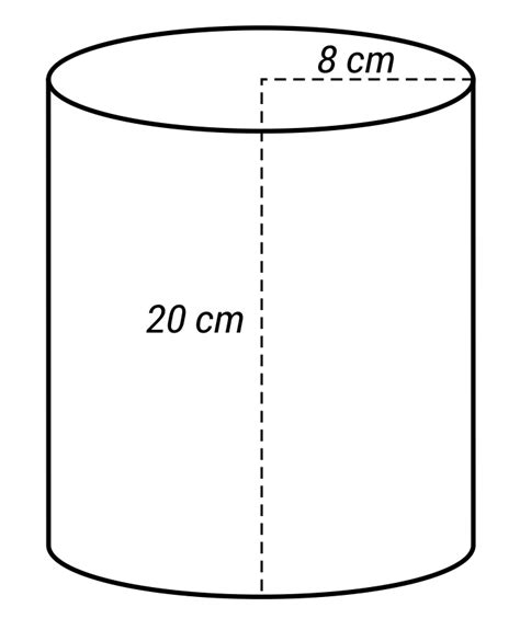 Volume and Surface Area of a Right Circular Cylinder (Video)