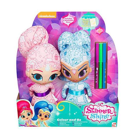 Shimmer And Shine Toys : Shimmer & Shine Colour & Go Doll Set ...