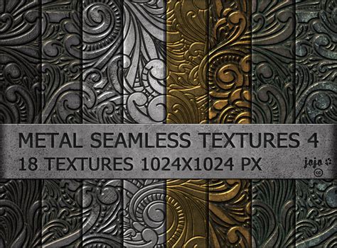 Metal Seamless Textures for Free Download - DesignCoral