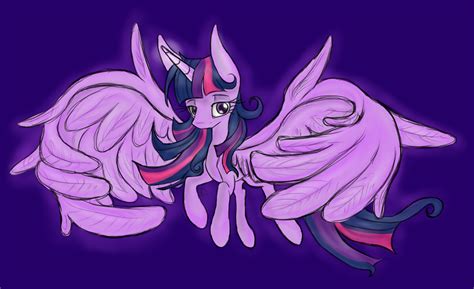 Twilight Sparkle alicorn by paintypalette on DeviantArt