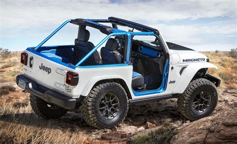 Fully electric Jeep Wrangler concept explores brand’s off-road EV ...