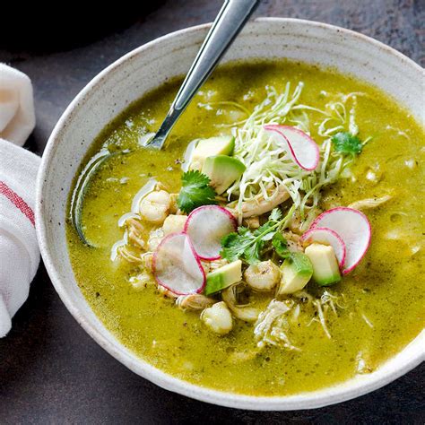 Chicken Pozole Verde - Lemon Blossoms