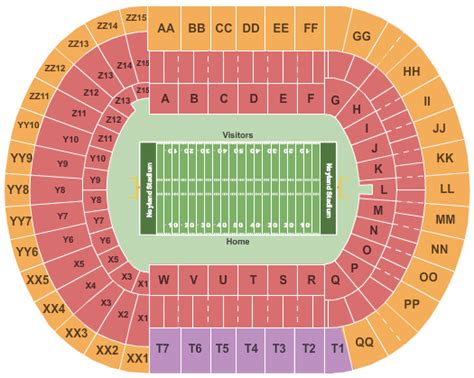 Neyland Stadium Seating Chart - Knoxville