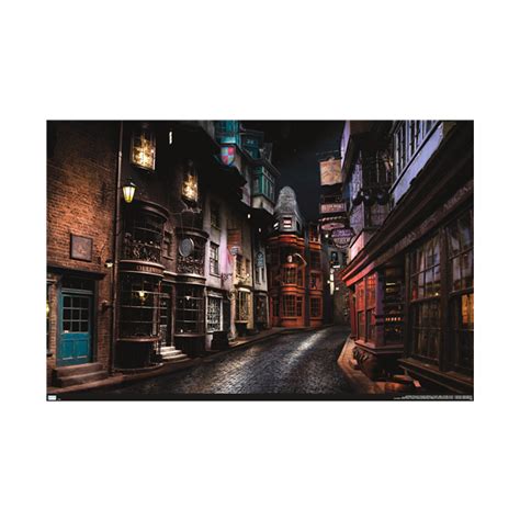 Trends International The Wizarding World: Harry Potter - Diagon Alley ...