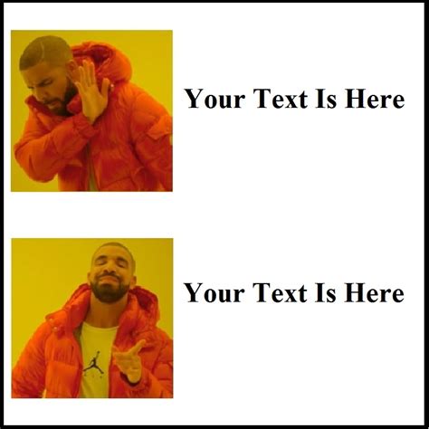 Drake Hotline Bling Meme Generator: Create Your Own & Download