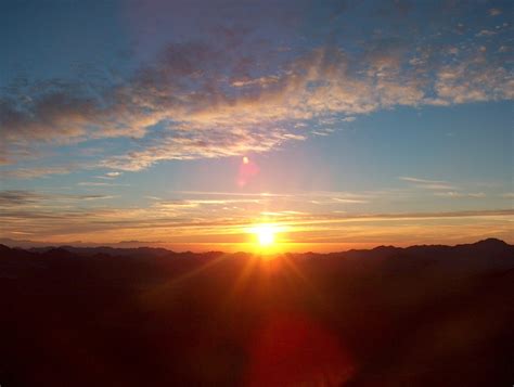 Sunrise seen from Mount Sinai Free Photo Download | FreeImages